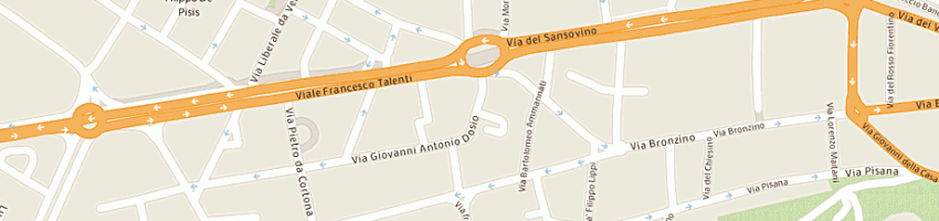 Mappa della impresa florence data system -sas- di vannacci valeria ciampalini e c a FIRENZE