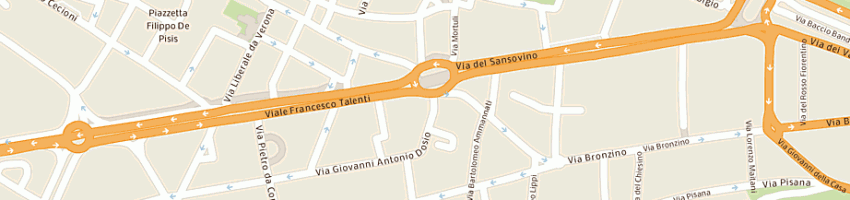 Mappa della impresa linea donna a FIRENZE