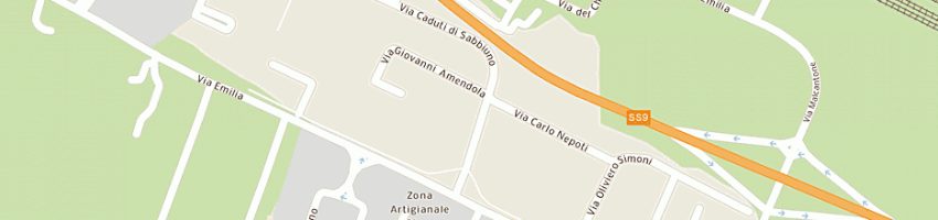 Mappa della impresa autocarrozzeria comani pietro a ANZOLA DELL EMILIA