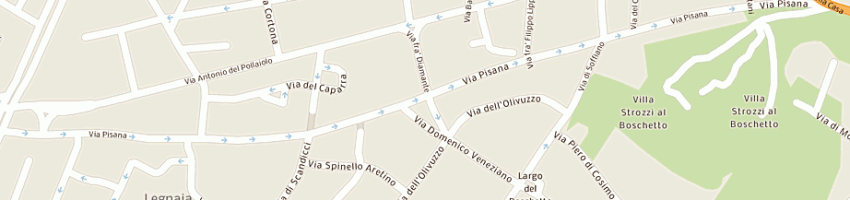 Mappa della impresa gabbrielli remo a FIRENZE