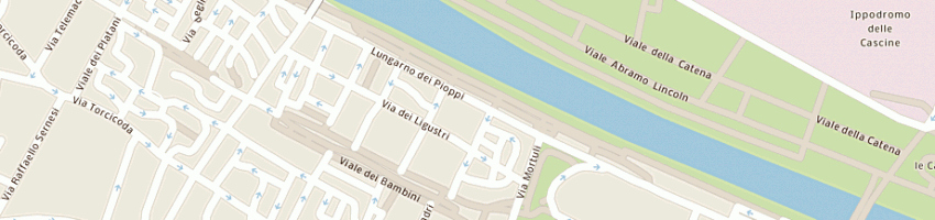 Mappa della impresa new baby di berry margaret marie a FIRENZE