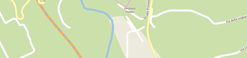 Mappa della impresa menicalli e panichi di panichi juri e c snc a FIRENZE