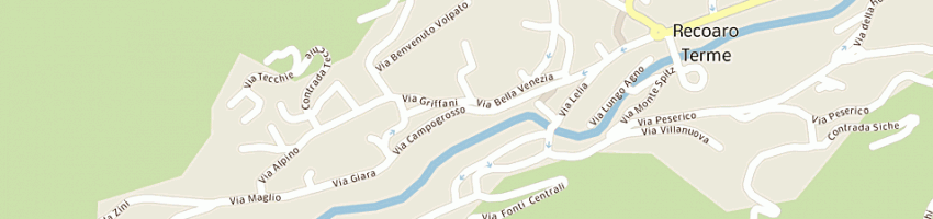 Mappa della impresa alpe campogrosso srl a RECOARO TERME