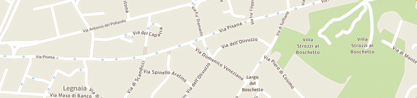 Mappa della impresa autocarrozzeria capizzi a FIRENZE