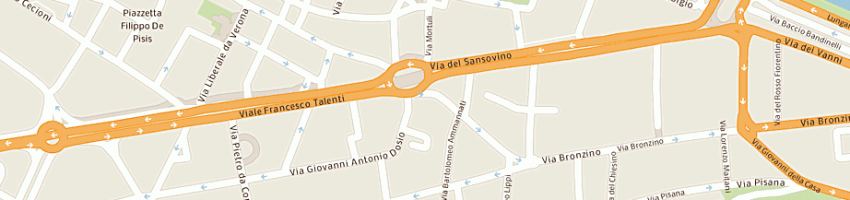 Mappa della impresa vallori alessandra a FIRENZE