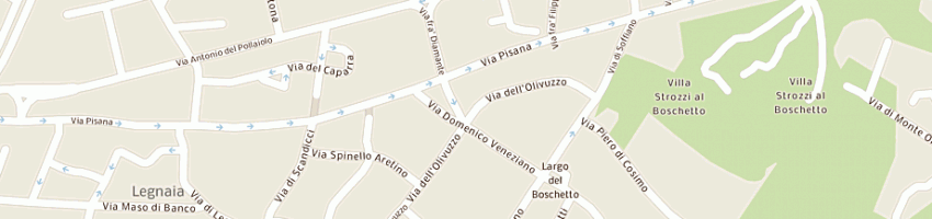 Mappa della impresa la toscana traslochi di bocci d a FIRENZE