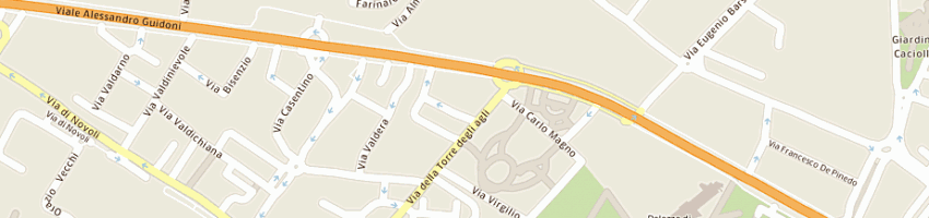 Mappa della impresa mangini massimo a FIRENZE