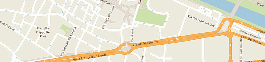 Mappa della impresa free time snc a FIRENZE