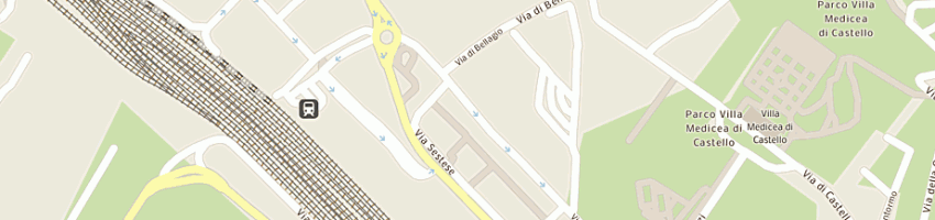 Mappa della impresa atomic srl a FIRENZE