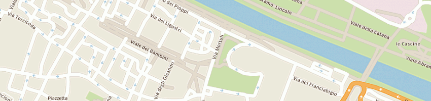 Mappa della impresa sieni lorenzo a FIRENZE