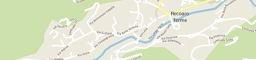 Mappa della impresa carabinieri a RECOARO TERME