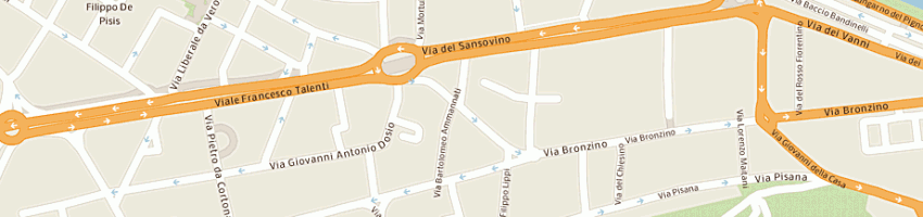 Mappa della impresa cavaliere srl a FIRENZE