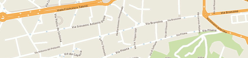 Mappa della impresa sv metal di corvaglia vincenzo a FIRENZE