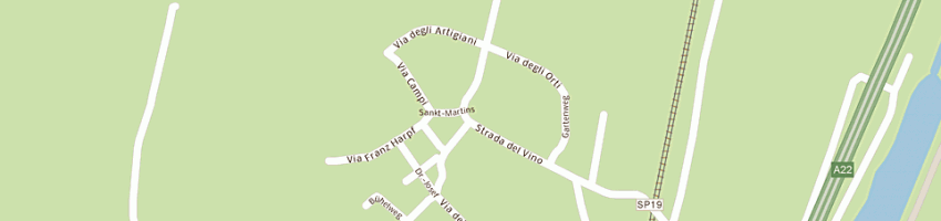 Mappa della impresa hotek di frasnelli otmar e predenz mirko snc a CORTINA SULLA STRADA DEL VINO