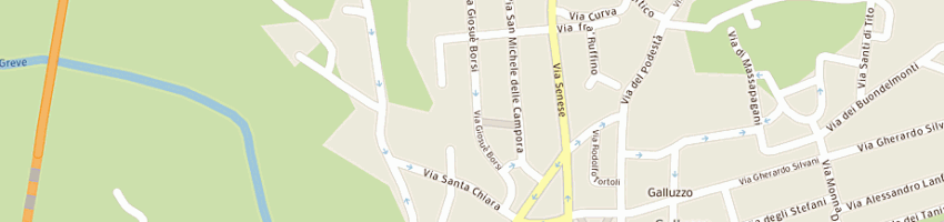 Mappa della impresa studio granchi di granchi giacomo a FIRENZE