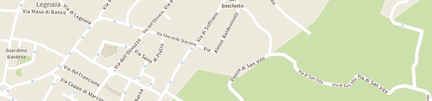 Mappa della impresa scuole pubbliche asili nido comunali quartiere n 4 a FIRENZE