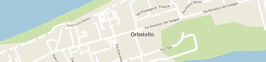 Mappa della impresa unicoop tirreno sc a ORBETELLO