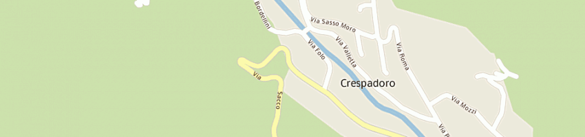 Mappa della impresa stuccatura pelli dorina di qoshja klodian a CRESPADORO