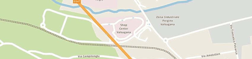 Mappa della impresa comunication team srl a PERGINE VALSUGANA