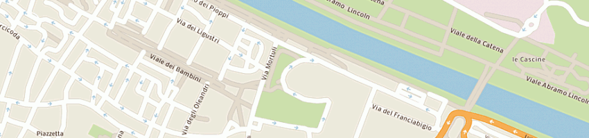 Mappa della impresa comune di firenze direzione nuove infrastrutture a FIRENZE