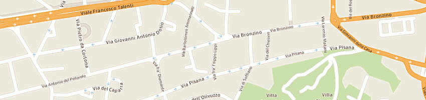 Mappa della impresa taiti renato a FIRENZE