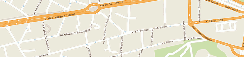 Mappa della impresa executive engineering srl a FIRENZE