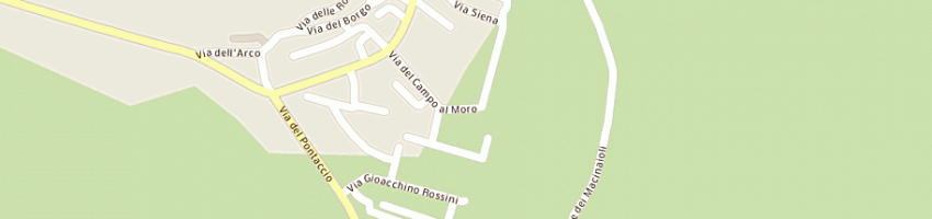 Mappa della impresa corpo forestale dello stato - coordprov siena a SOVICILLE