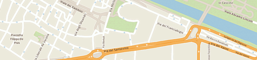 Mappa della impresa comune di firenze centro giovani a FIRENZE