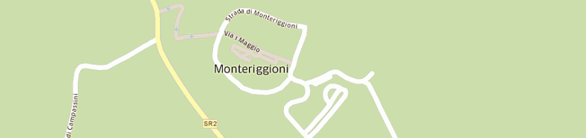 Mappa della impresa pistolesi rodolfo a MONTERIGGIONI