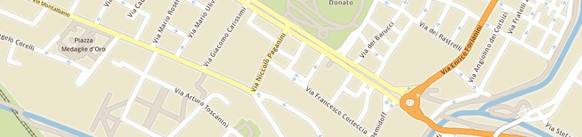 Mappa della impresa nova moto srl a FIRENZE