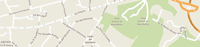 Mappa della impresa brown shoe international sales and licensing srl a FIRENZE