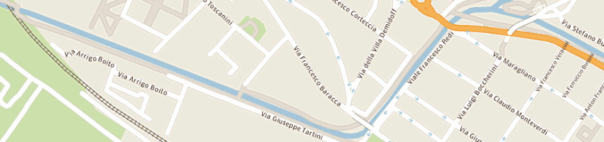 Mappa della impresa euro elettronica sas a FIRENZE