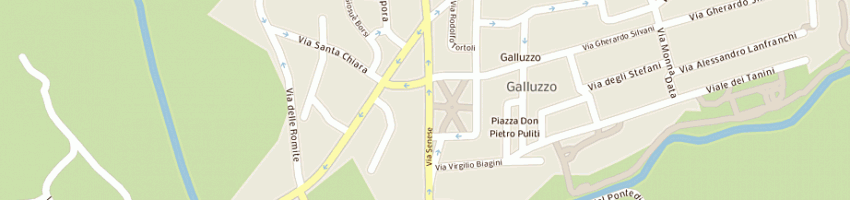 Mappa della impresa ottica galli anna m a FIRENZE
