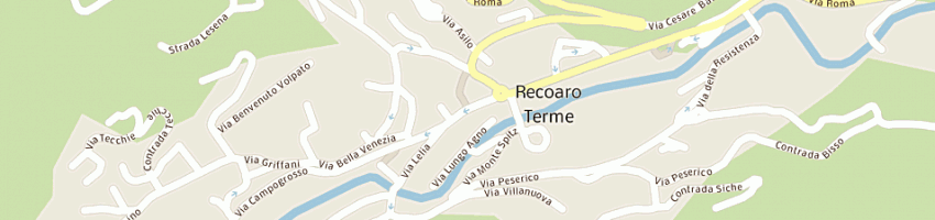 Mappa della impresa hotel trettenero a RECOARO TERME