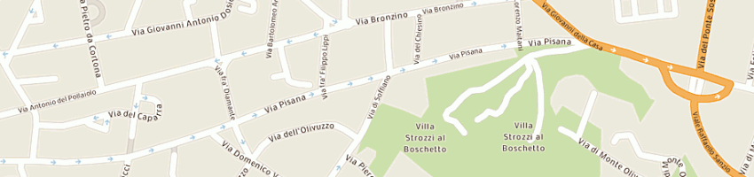 Mappa della impresa lippi valerio a FIRENZE