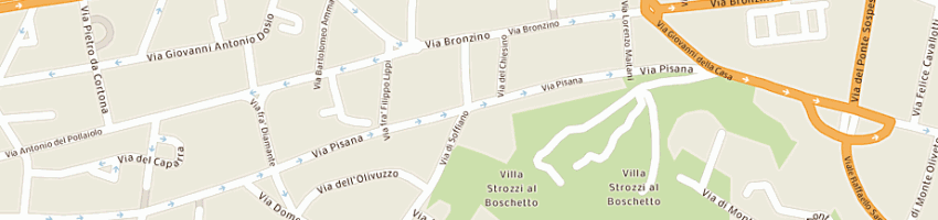 Mappa della impresa cecconi alfredo a FIRENZE