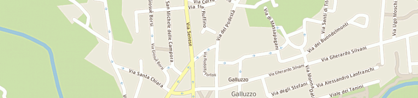 Mappa della impresa pezzati marco pelletteria produzione a FIRENZE