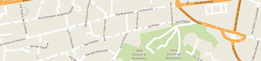 Mappa della impresa ced - agenzia immobiliare a FIRENZE