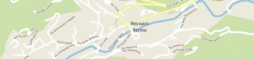 Mappa della impresa banca san giorgio e valle agno -credito cooperativo di fara vicno soc a RECOARO TERME