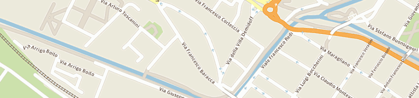 Mappa della impresa chiesa di altri culti di cristo a FIRENZE