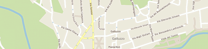 Mappa della impresa panificio barbieri di barbieri e viscardi snc a FIRENZE