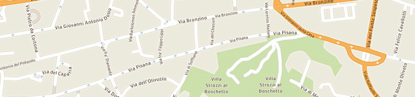 Mappa della impresa elsinor soc coop arl a FIRENZE