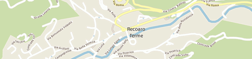 Mappa della impresa pretto elvio a RECOARO TERME