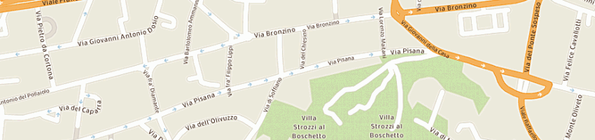 Mappa della impresa master gas srl a FIRENZE