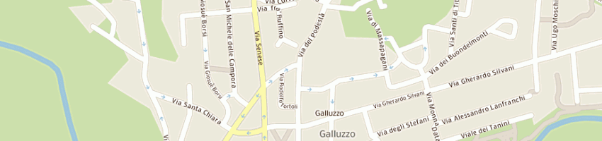 Mappa della impresa andorlini dino a FIRENZE