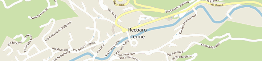 Mappa della impresa comune di recoaro terme a RECOARO TERME
