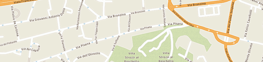 Mappa della impresa miro' di millarini e c snc a FIRENZE