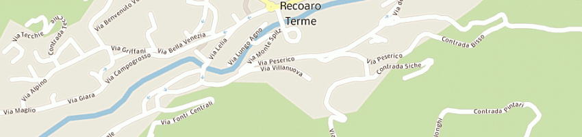 Mappa della impresa albergo villa nuova a RECOARO TERME