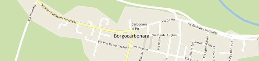 Mappa della impresa baraldi italo a CARBONARA DI PO