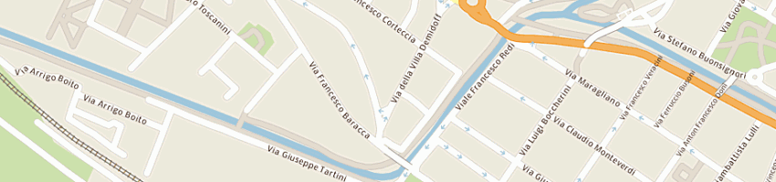 Mappa della impresa brunetti a FIRENZE
